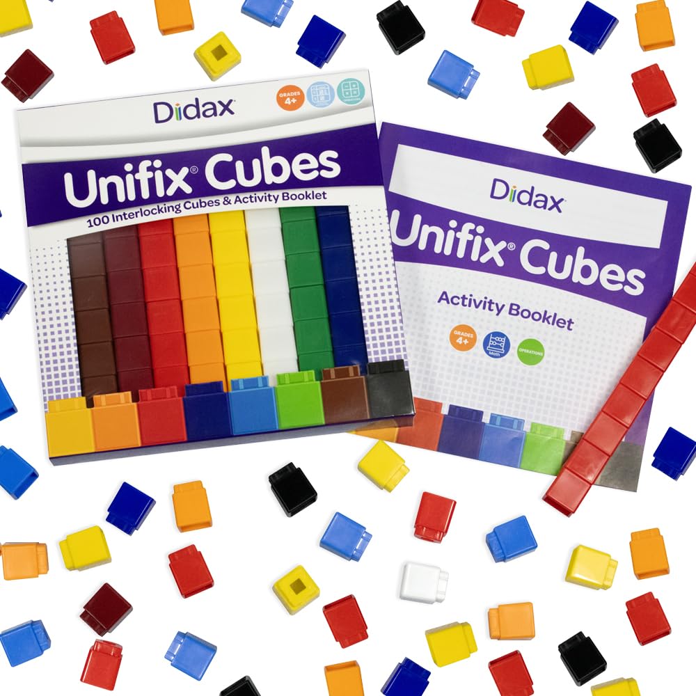 Amazon.com: Didax Unifix ® Cubes Interlocking Counting Cubes with